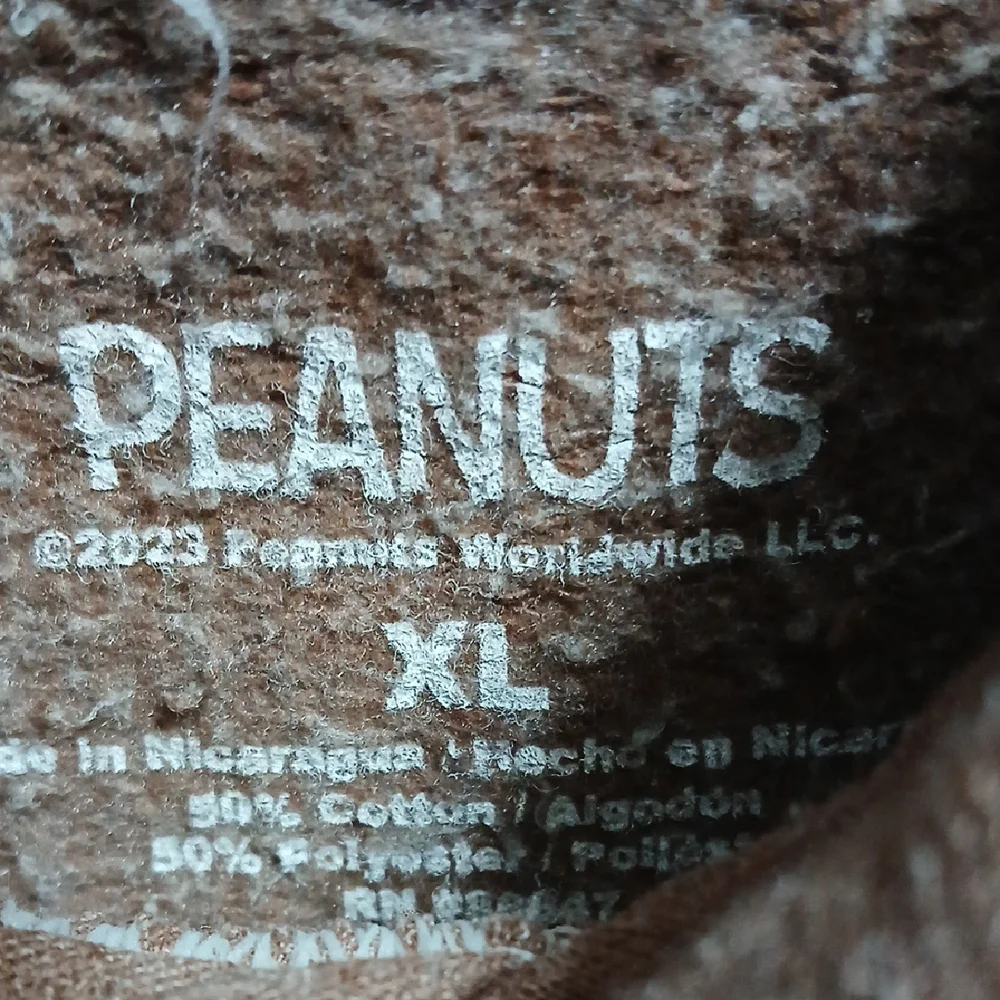 Peanuts Brown Hoodie with Woodstock Graphic - Picture 5 of 6